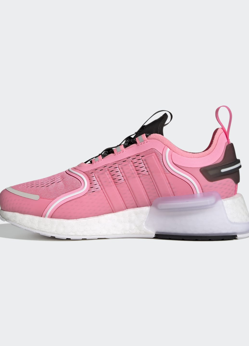Розовые всесезонные кроссовки nmd_r1 v3 adidas