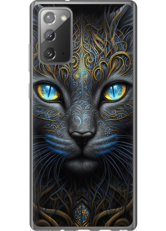Силіконовий чохол 'Кішка' для Endorphone Samsung Galaxy Note 20 (257879901)
