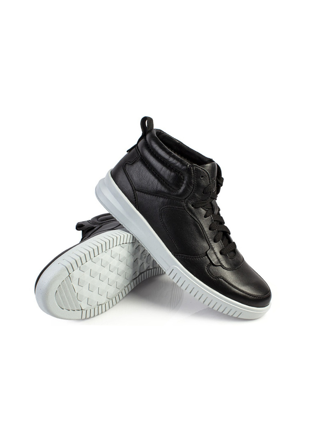 Черные зимние ботинки мужские бренда 9500898_(1) Vittorio Pritti
