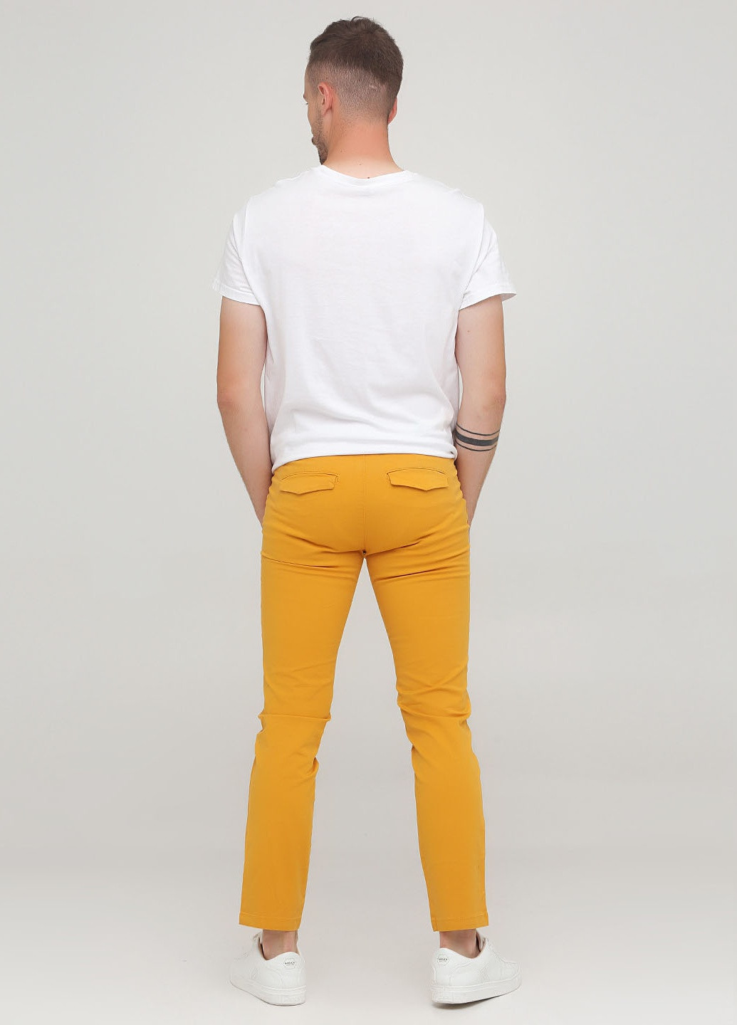 Желтые брюки United Colors of Benetton