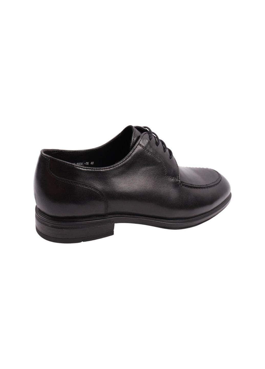 Черные туфли мужские черные натуральная кожа Roberto Paulo