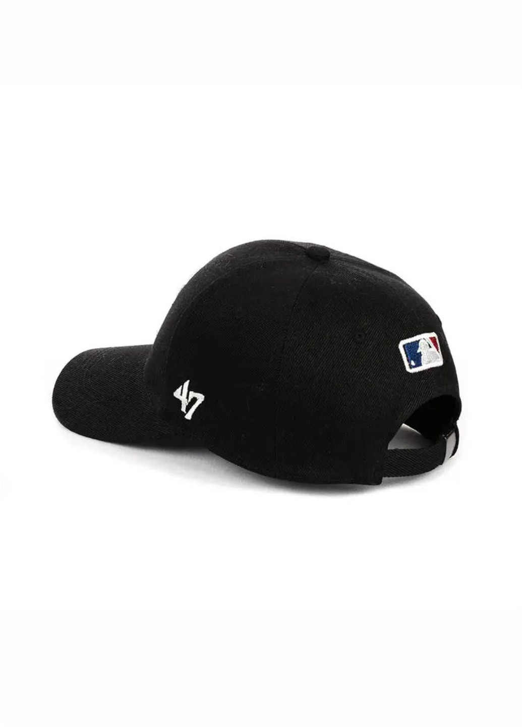 Кепка бейсболка з вишивкою New York (Нью Йорк) M/L Чорний New Fashion кепка с сеткой (258122858)