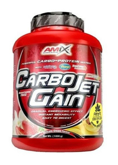 Гейнер CarboJet® Gain 1000g (Banana) Amix Nutrition (259374070)