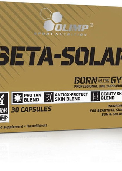 Olimp Nutrition Beta Solar Sport Edition 30 Caps Olimp Sport Nutrition (256720743)