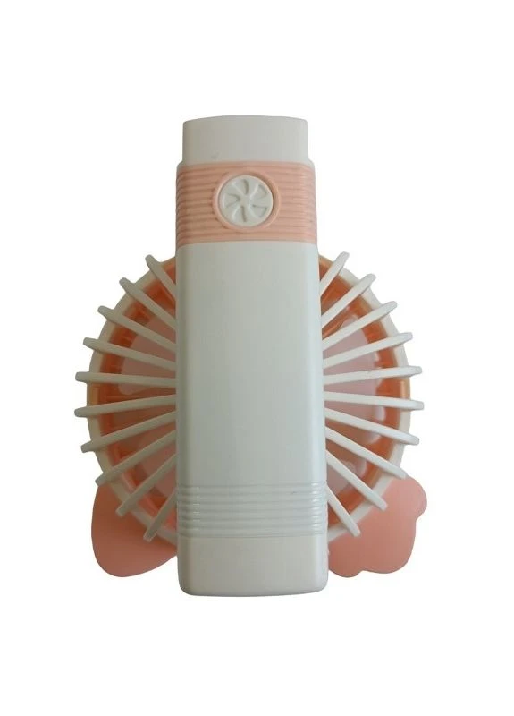 Вентилятор ручний акумуляторний DianDi Mini Fan SQ-2163 з USB-зарядкою та складною ручкою Рожевий No Brand (277631756)