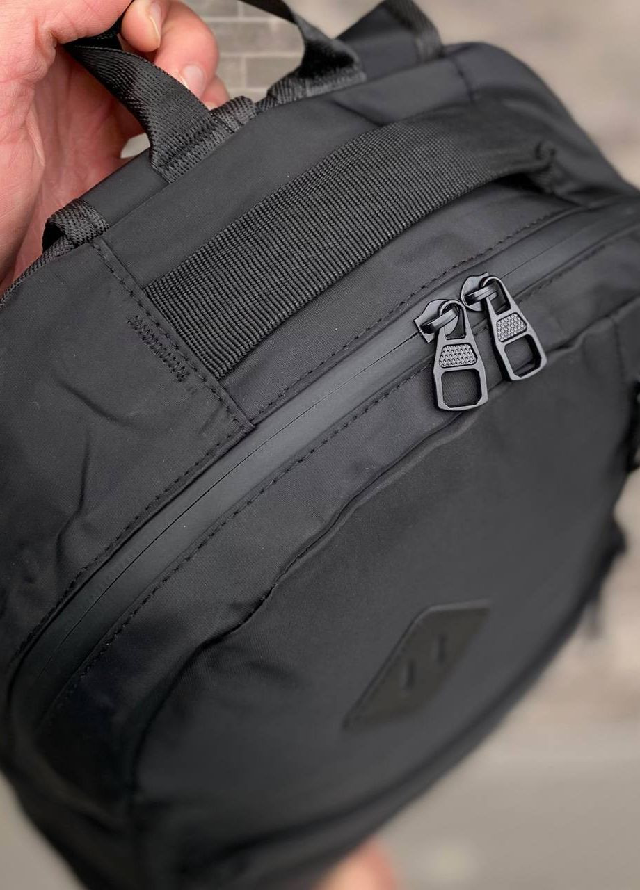 Черный рюкзак портфель городской Vlax Romb 2.0 No Brand (275864233)