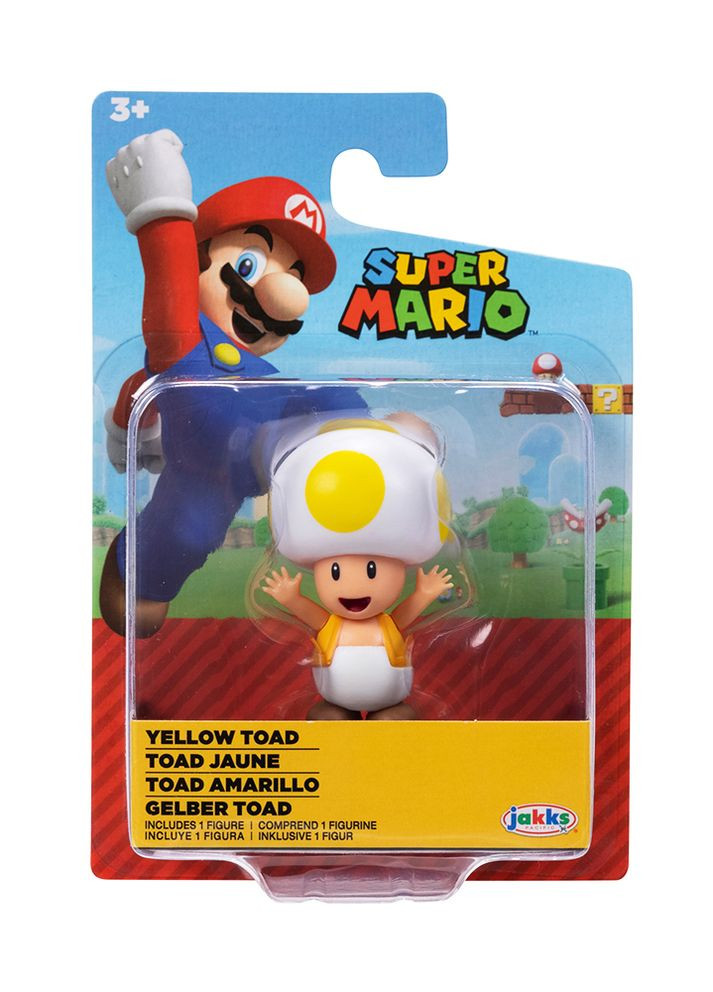 Игровая фигурка с артикуляцией Желтый Тоад цвет желтый ЦБ-00225604 Super Mario (260816596)