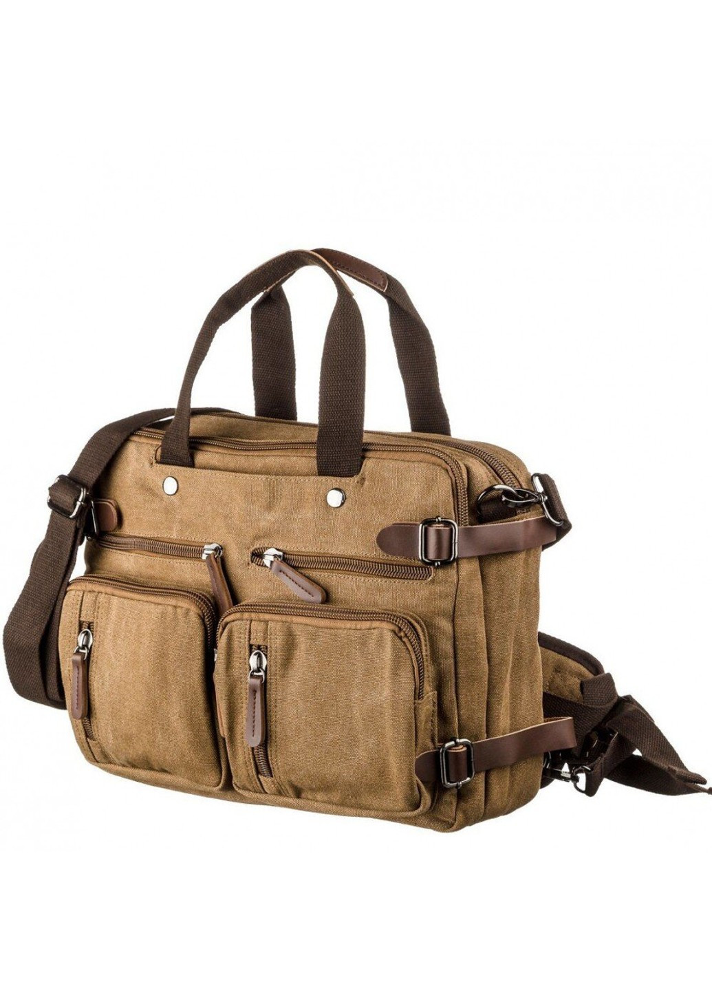 Чоловіча текстильна пісочна сумка-рюкзак 20152 Vintage (262522888)