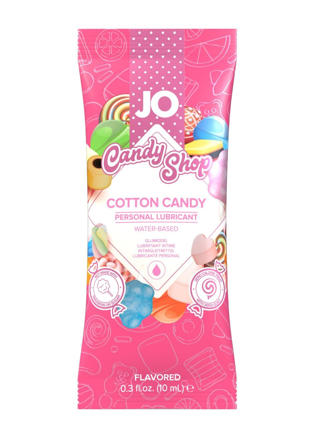 Пробник H2O - Cotton Candy (10 мл) System JO (257203156)