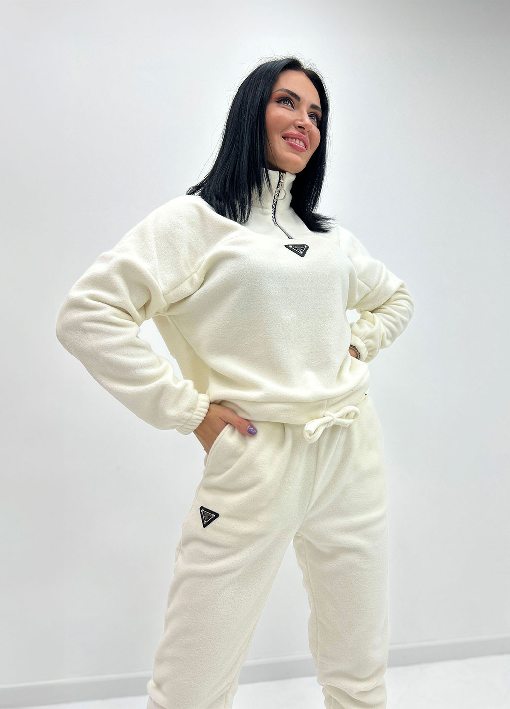 Флисовый спортивный костюм Fashion Girl leader (272975907)
