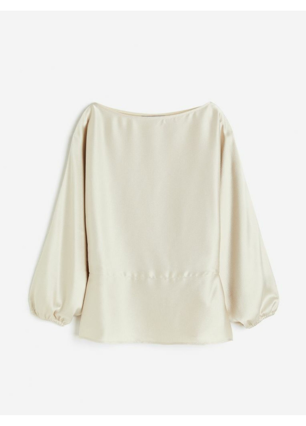 Светло-бежевая коктейльный рубашка H&M