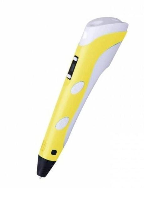 3D-ручка з LCD Дисплеєм Майнкрафт 3D — PEN-5, жовтий No Brand (276461509)