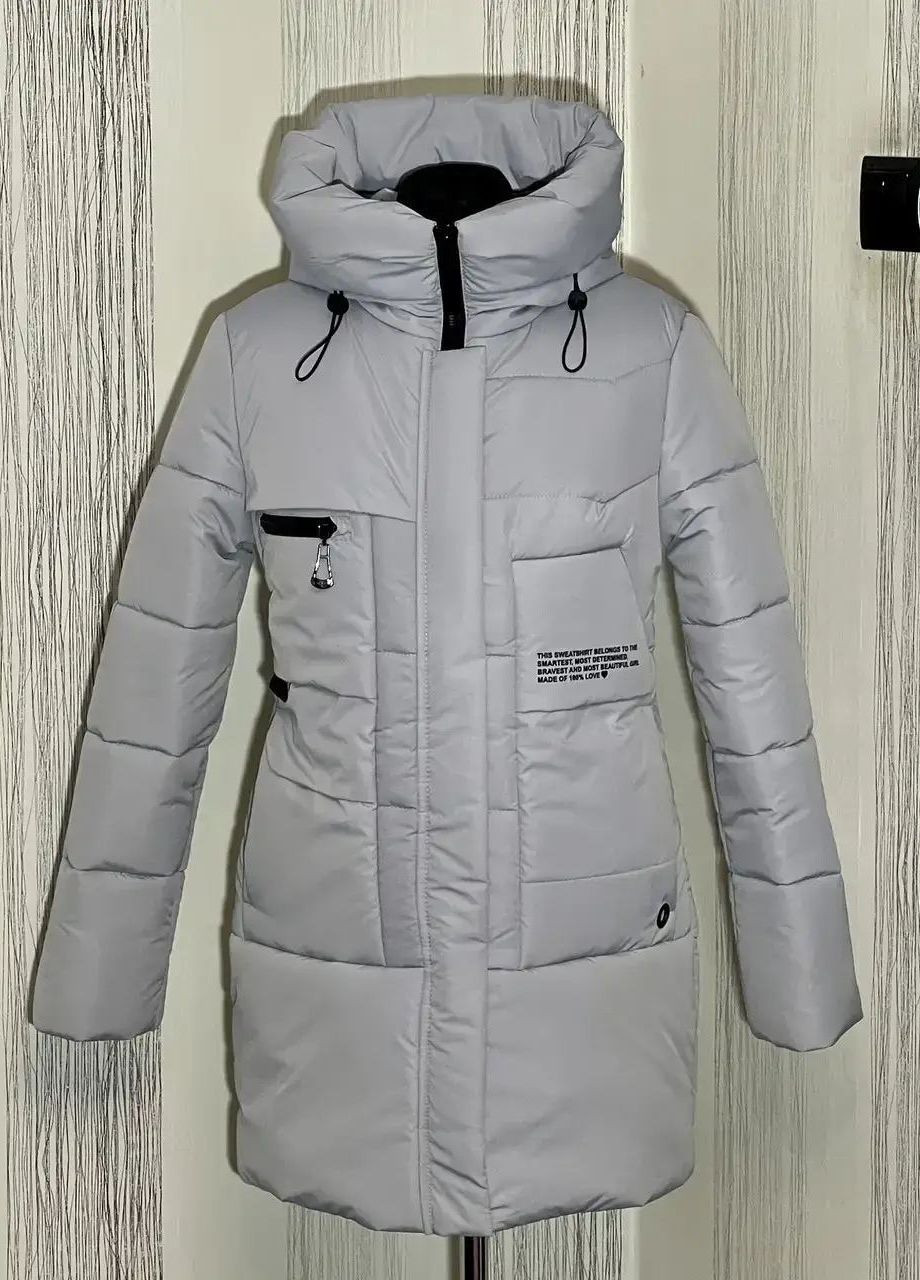 Бежевая зимняя зимняя женская куртка SK