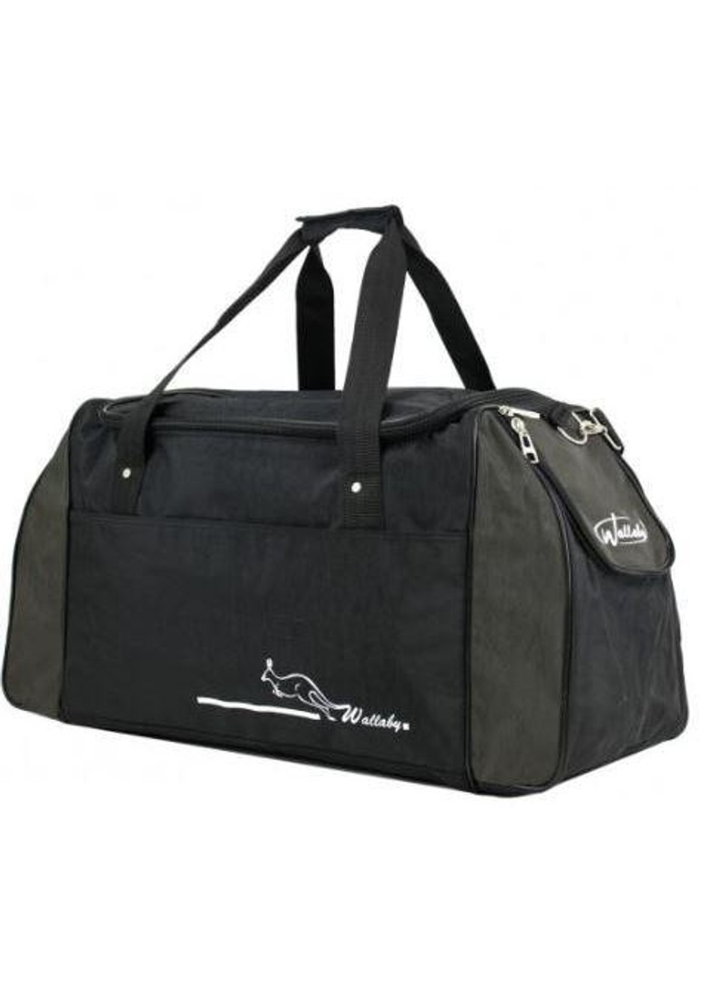 Дорожная сумка, Украина 59 л черная с хаки Wallaby (271997991)