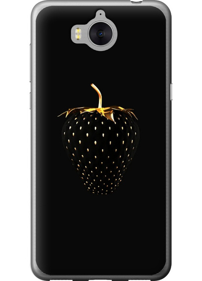Силіконовий чохол 'Чорна полуниця' для Endorphone Huawei Y5 2017 (257906227)