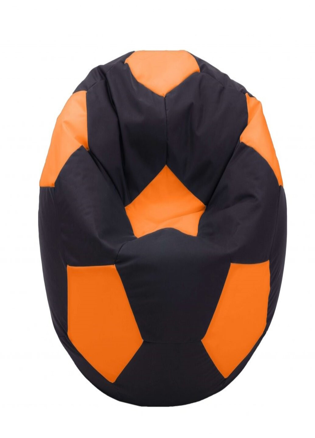 Крісломішок М'яч середній Чорний з Оранжевим No Brand (257999404)