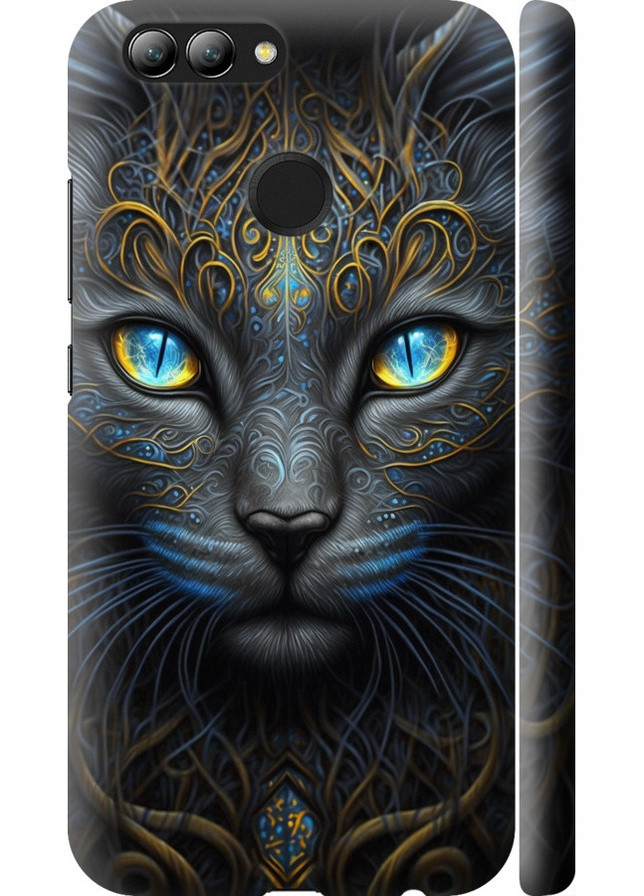 3D пластиковый матовый чехол 'Кошка' для Endorphone Huawei Nova 2 (258086526)