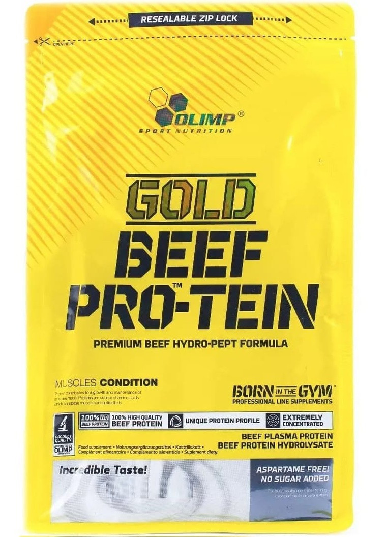 Olimp Nutrition Gold Beef Pro-Tein 700 g /20 servings/ Blueberry Olimp Sport Nutrition (258499183)