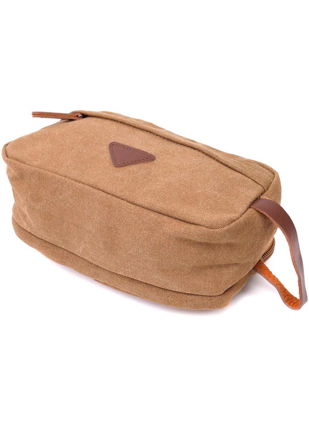 Барсетка для мужчин на два отделения из качественного текстиля 22235 Коричневый Vintage (267948742)