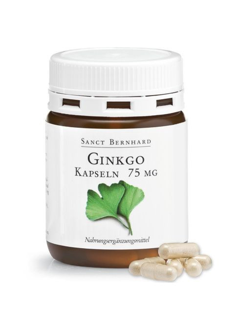 Ginkgo 75 mg 30 Caps Sanct Bernhard (276078847)