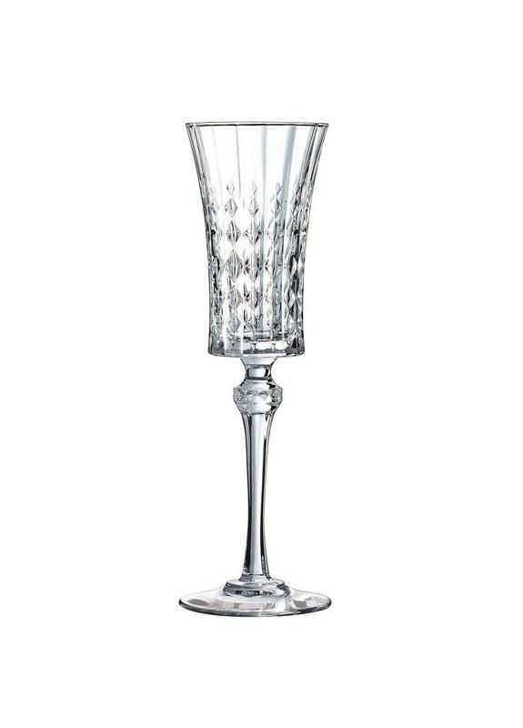 Набір келихів для шампанського 150 мл Luminarc Cristal d’Arques Lady Diamond 2 шт кришталеве скло арт. Q9151 Cristal d'Arques (265214721)
