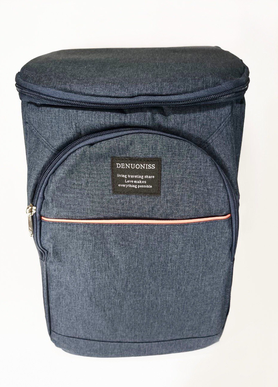 Термо рюкзак сумка-холодильник 20 литров, DENUONISS, синий No Brand (258472180)