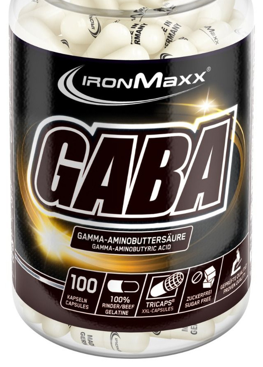 GABA 100 Caps Ironmaxx (256725080)