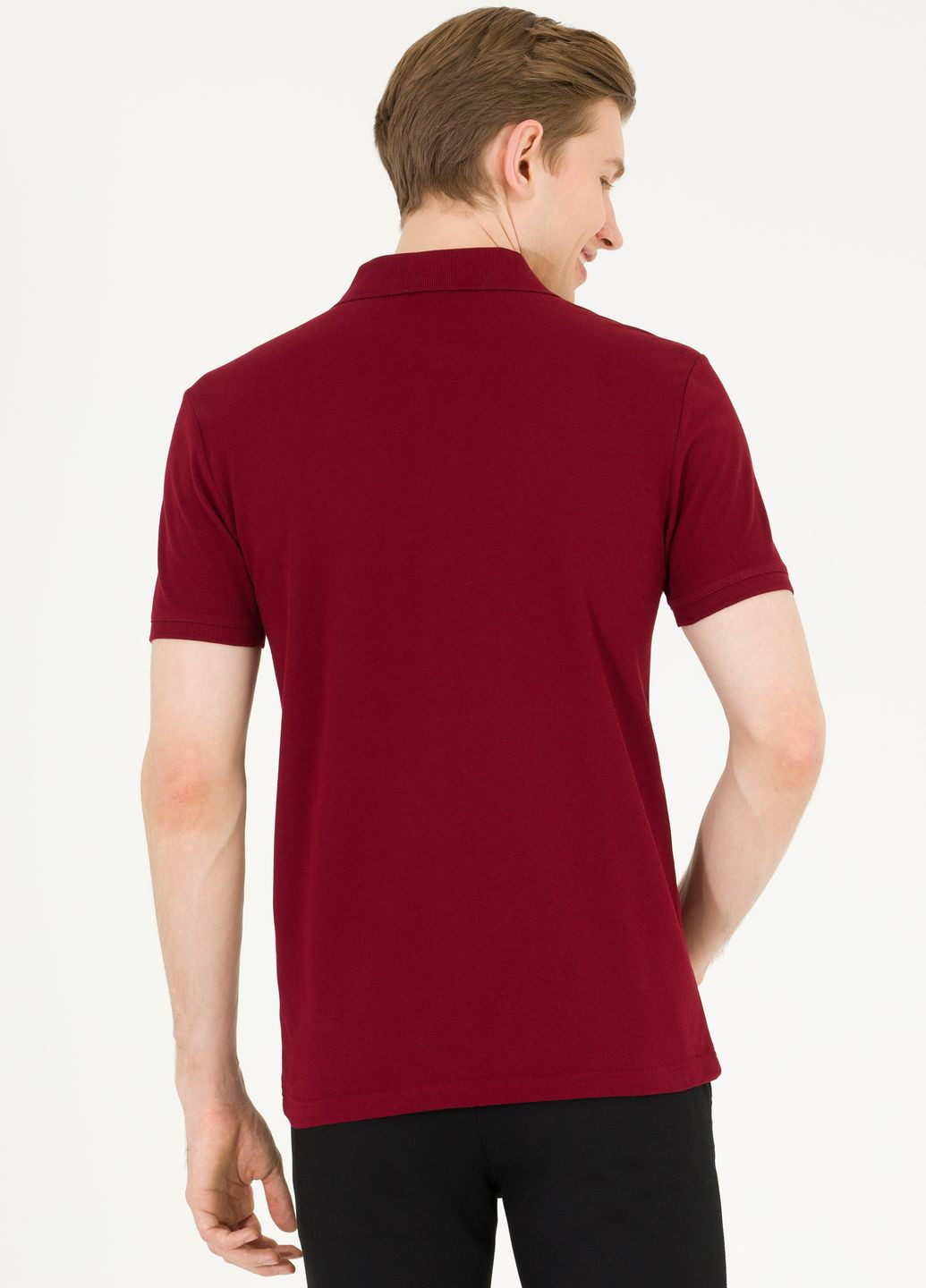 Красная футболка-футболка поло мужская для мужчин U.S. Polo Assn.