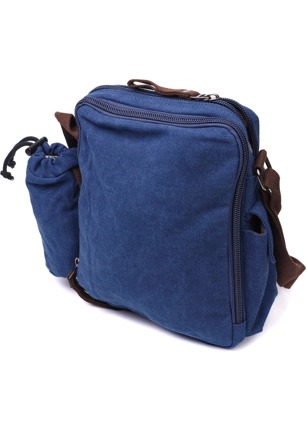 Чоловіча текстильна сумка з чохлом для води 22211 Синій Vintage (267925347)