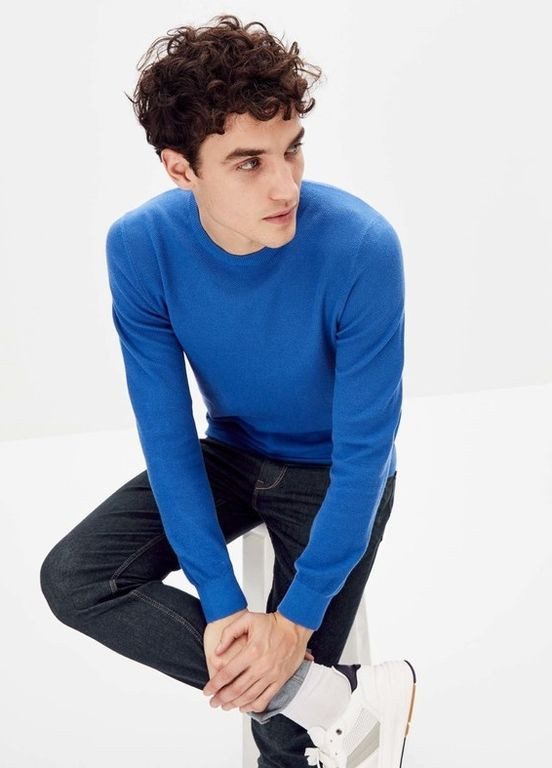 Синий свитер Celio
