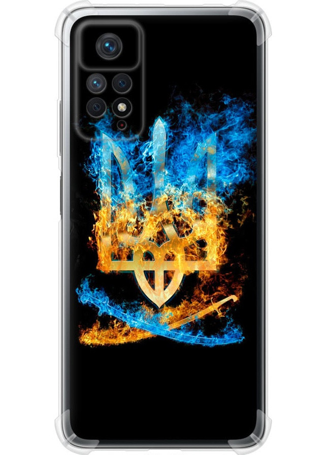 Силіконовий протиударний с посиленими кутами чохол 'Герб' для Endorphone Xiaomi Redmi Note 12 Pro (258780758)