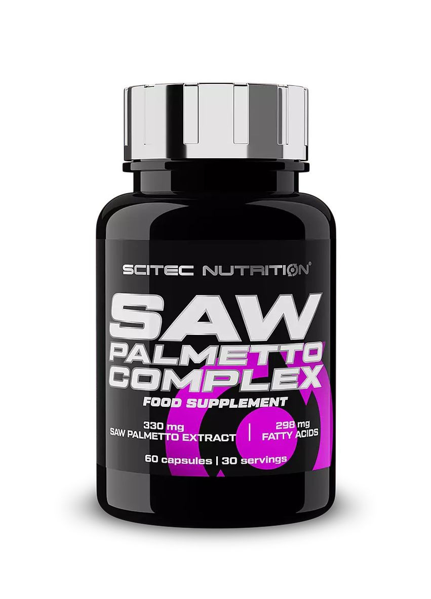 Бустер тестостерона Saw Palmetto Complex 60 caps Scitec Nutrition (276253602)