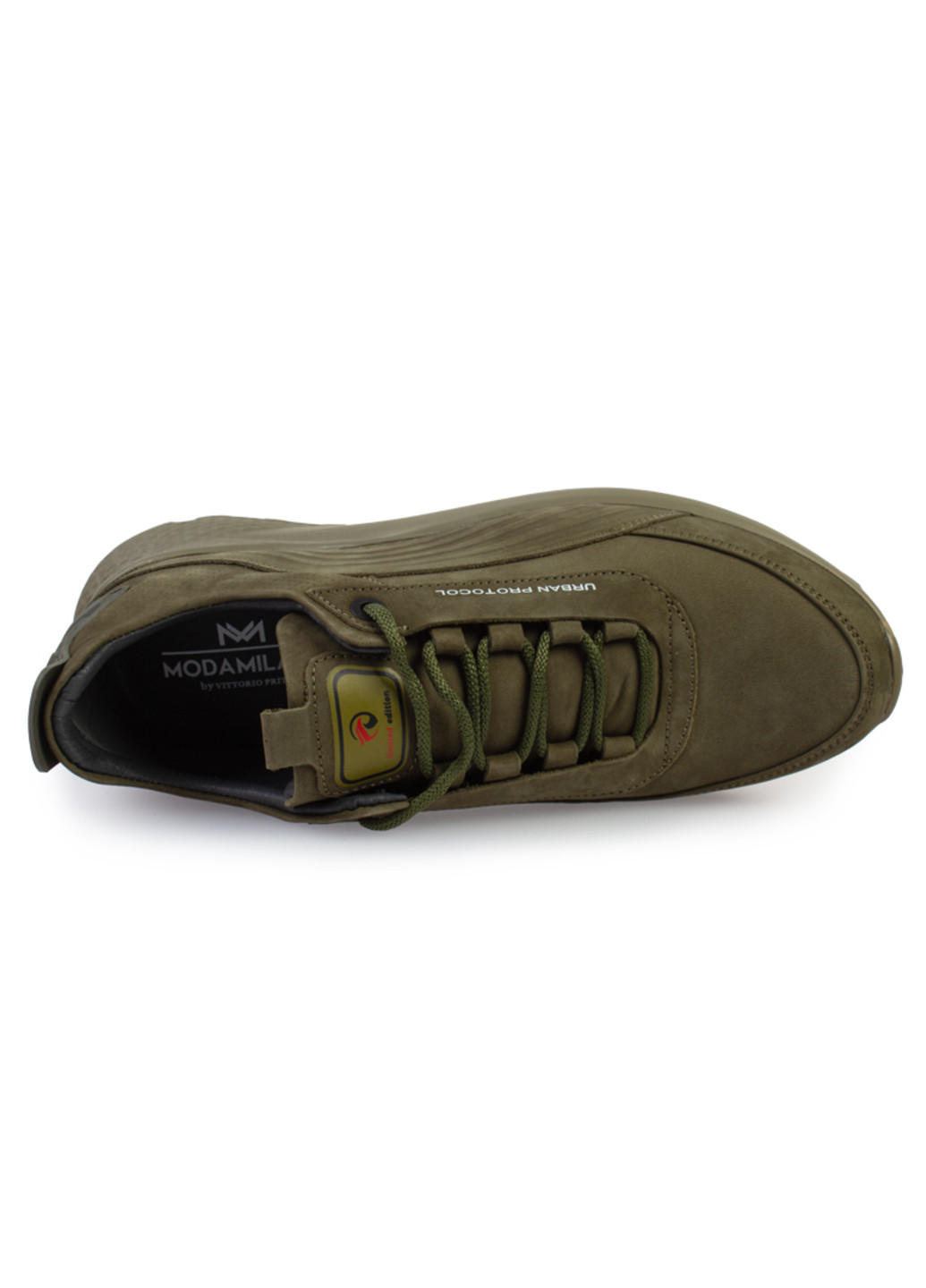 Зелені Осінні кросівки чоловічі бренду 9200344_(4) ModaMilano