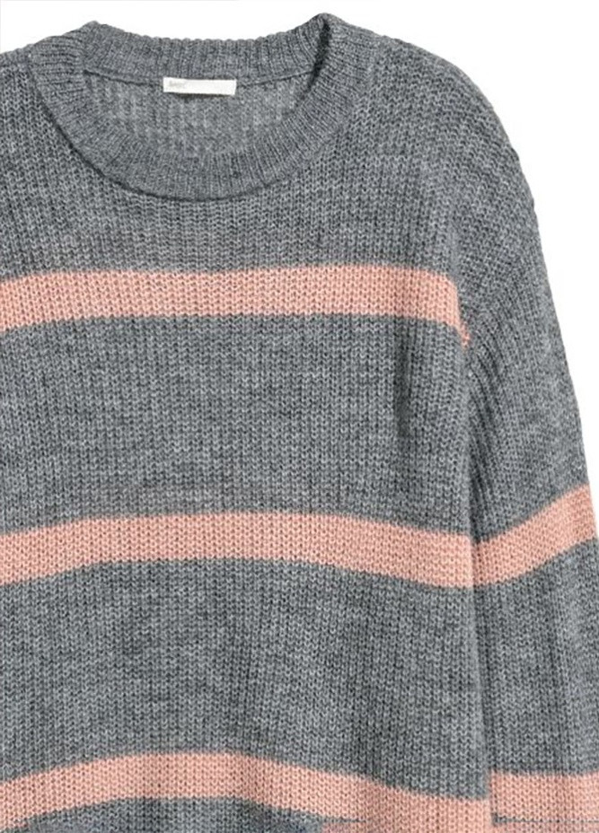 Серый свитер H&M