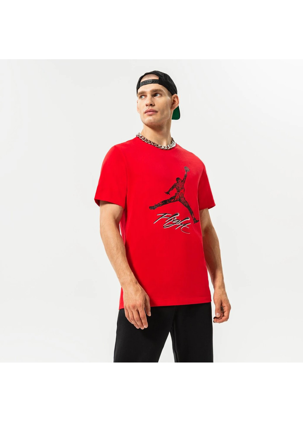 Красная футболка essentials jumpman tee Jordan