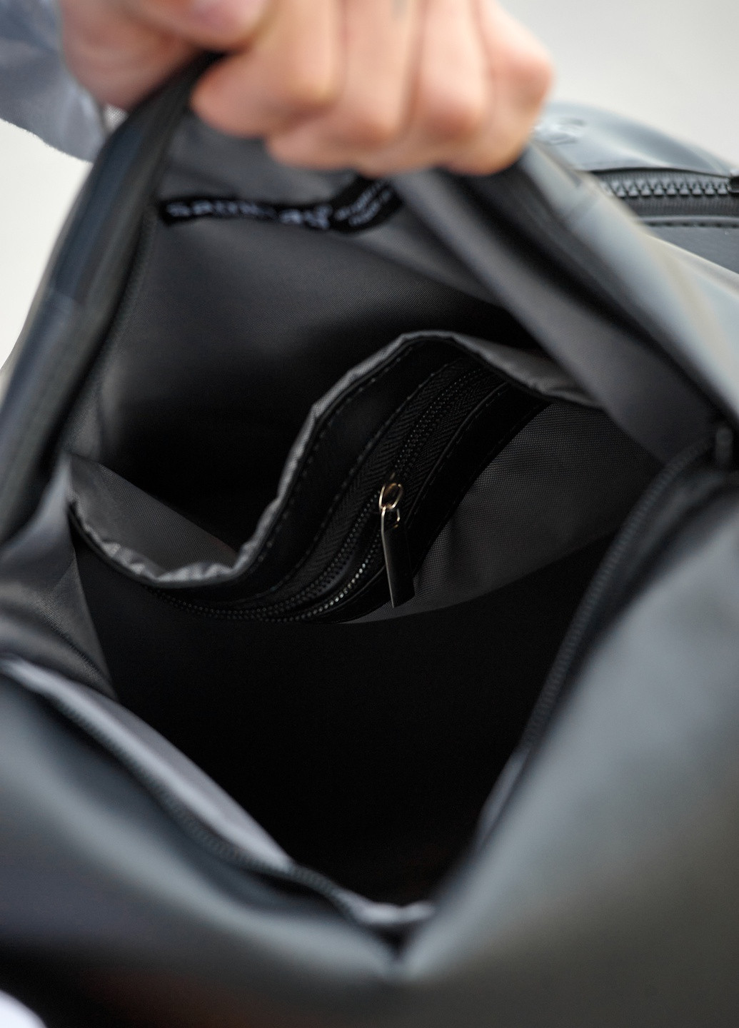 Мужской рюкзак ReneDouble черный Sambag (259937806)