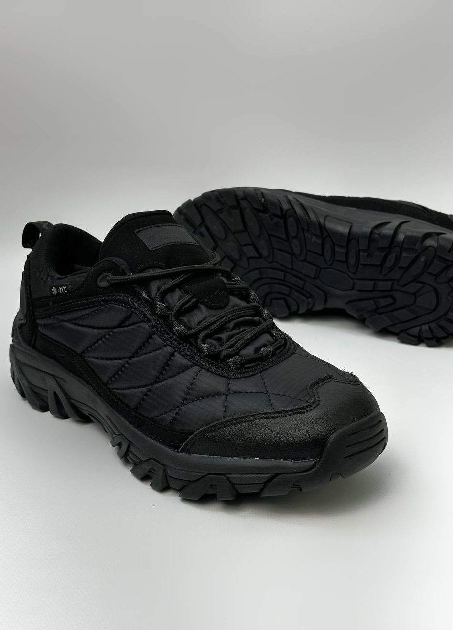 Черные зимние термо кроссовки No Brand
