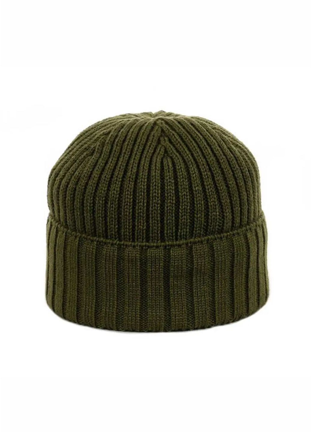Чоловіча зимова шапка на флісі No Brand чоловіча шапка на флісі (270965905)