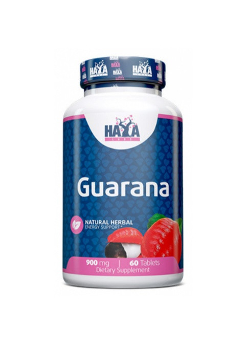 Guarana 900 mg 60 Tabs Haya Labs (259967190)