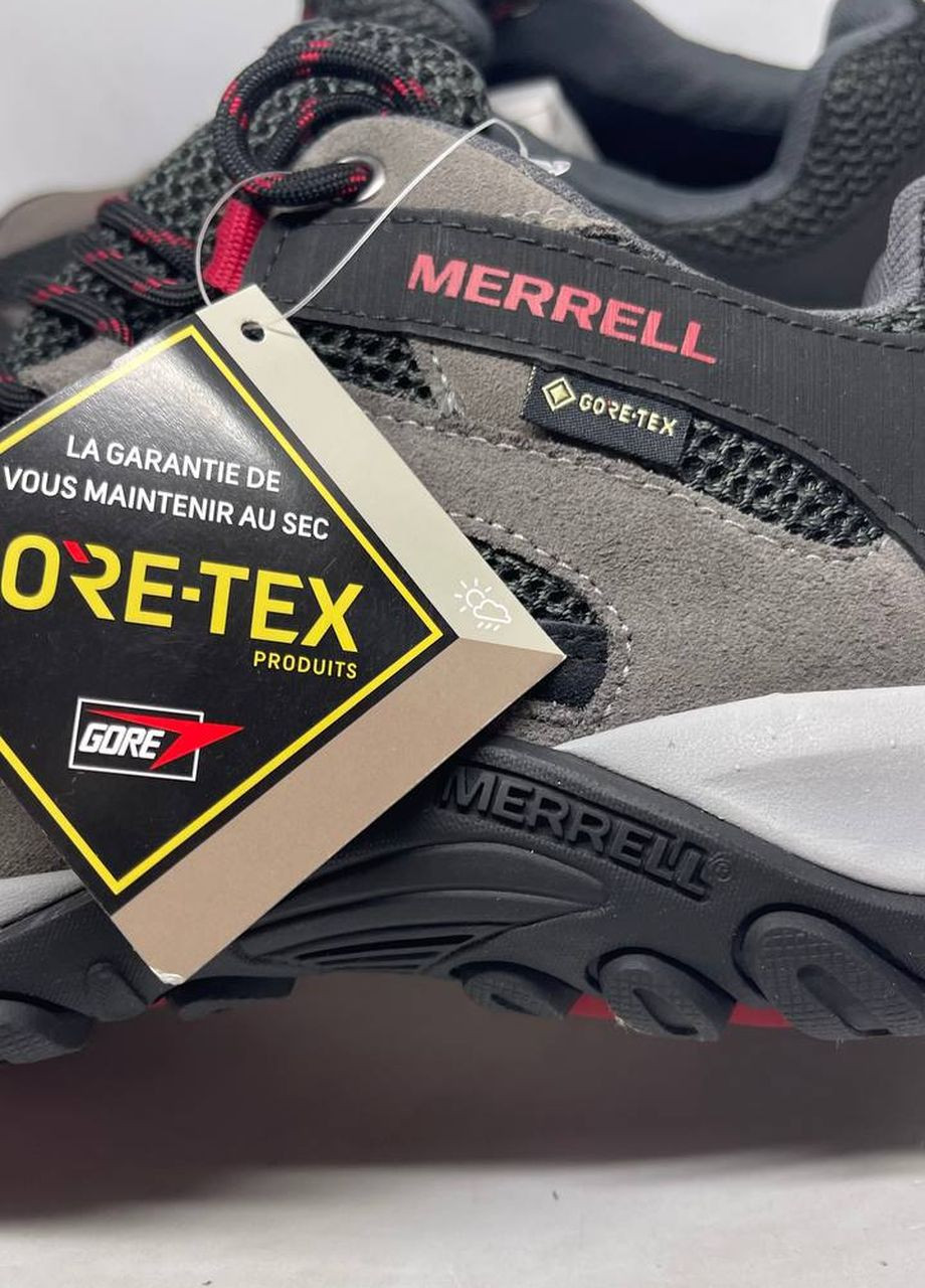 Серые кроссовки мужские ( оригинал) alverstone mid gore-tex Merrell кросівки