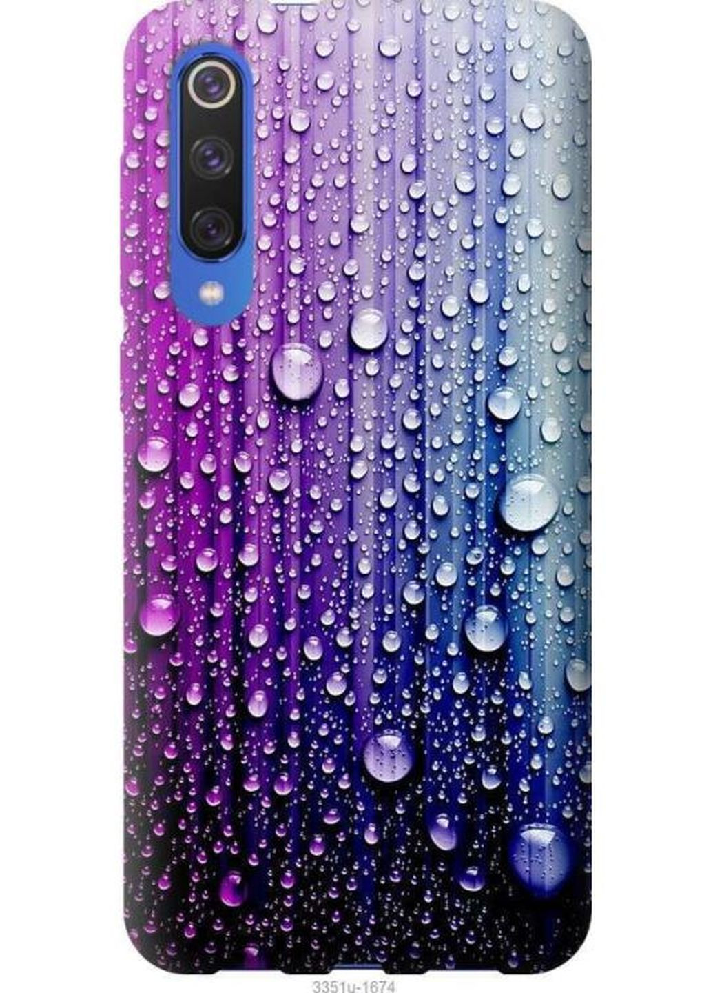 Чохол на Xiaomi Mi 9 SE Краплі води MMC (260220106)