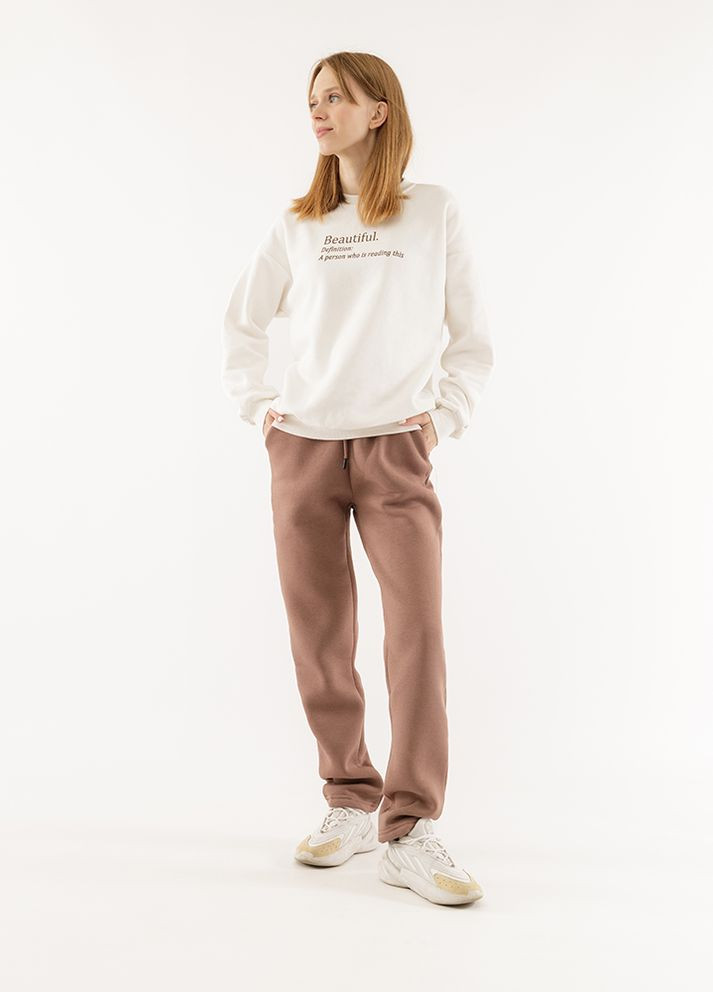 Жіночі спортивні штани колір капучино ЦБ-00223867 Yuki (264640641)