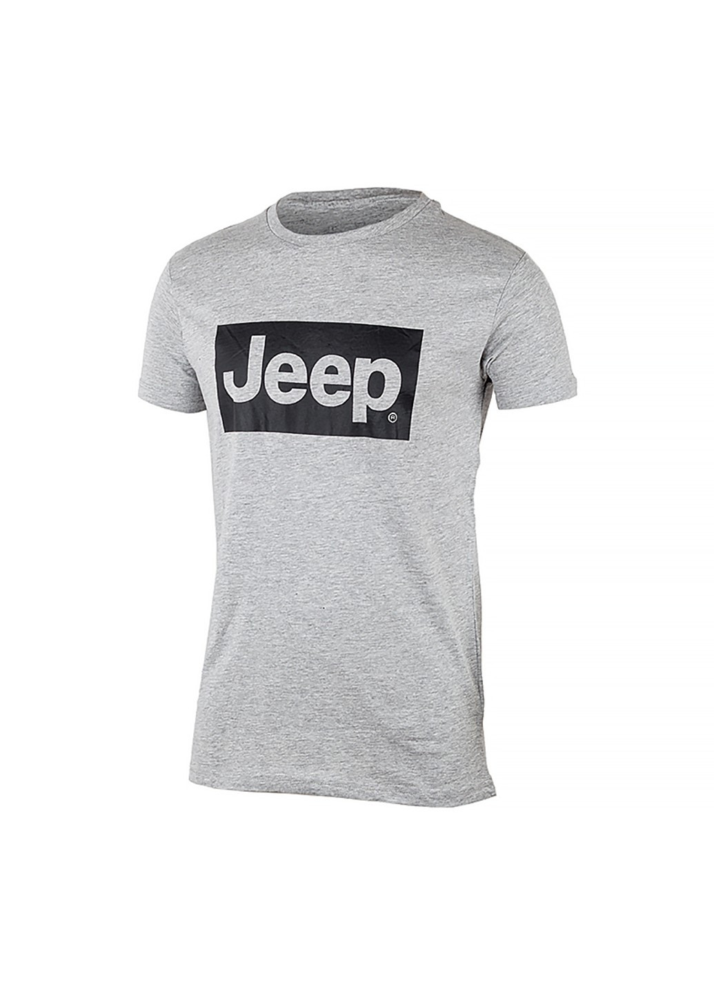 Серая футболка t-shirt contours j22w Jeep