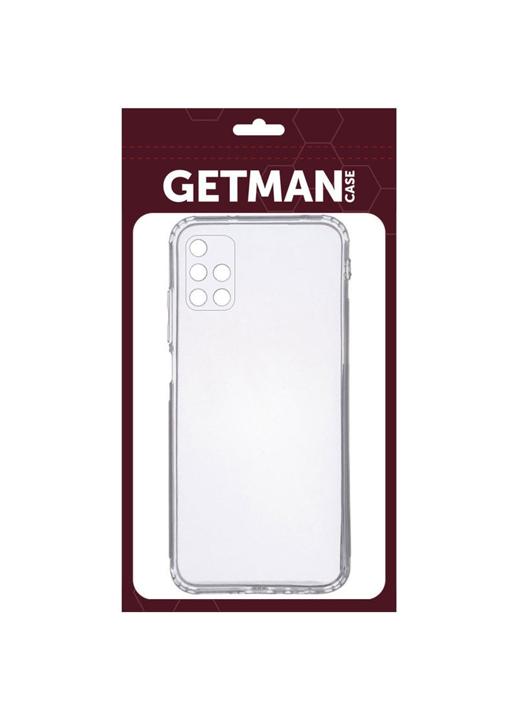 TPU чехол Clear 1,0 mm для Samsung Galaxy M31s Getman (261334637)