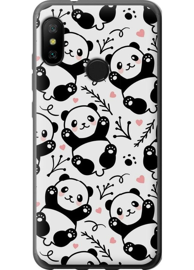 Силіконовий чохол 'Панди' для Endorphone Xiaomi Redmi 6 Pro (269453786)
