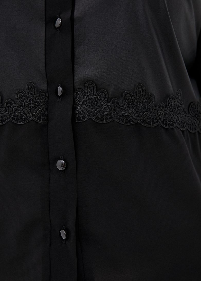 Черная рубашка Luzana