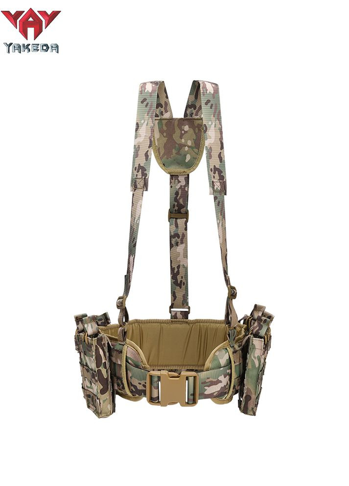 РПС Yakeda DX 7799, тактический пояс-разгрузка, цвет мультикам, с подсумками Multicam (268743248)