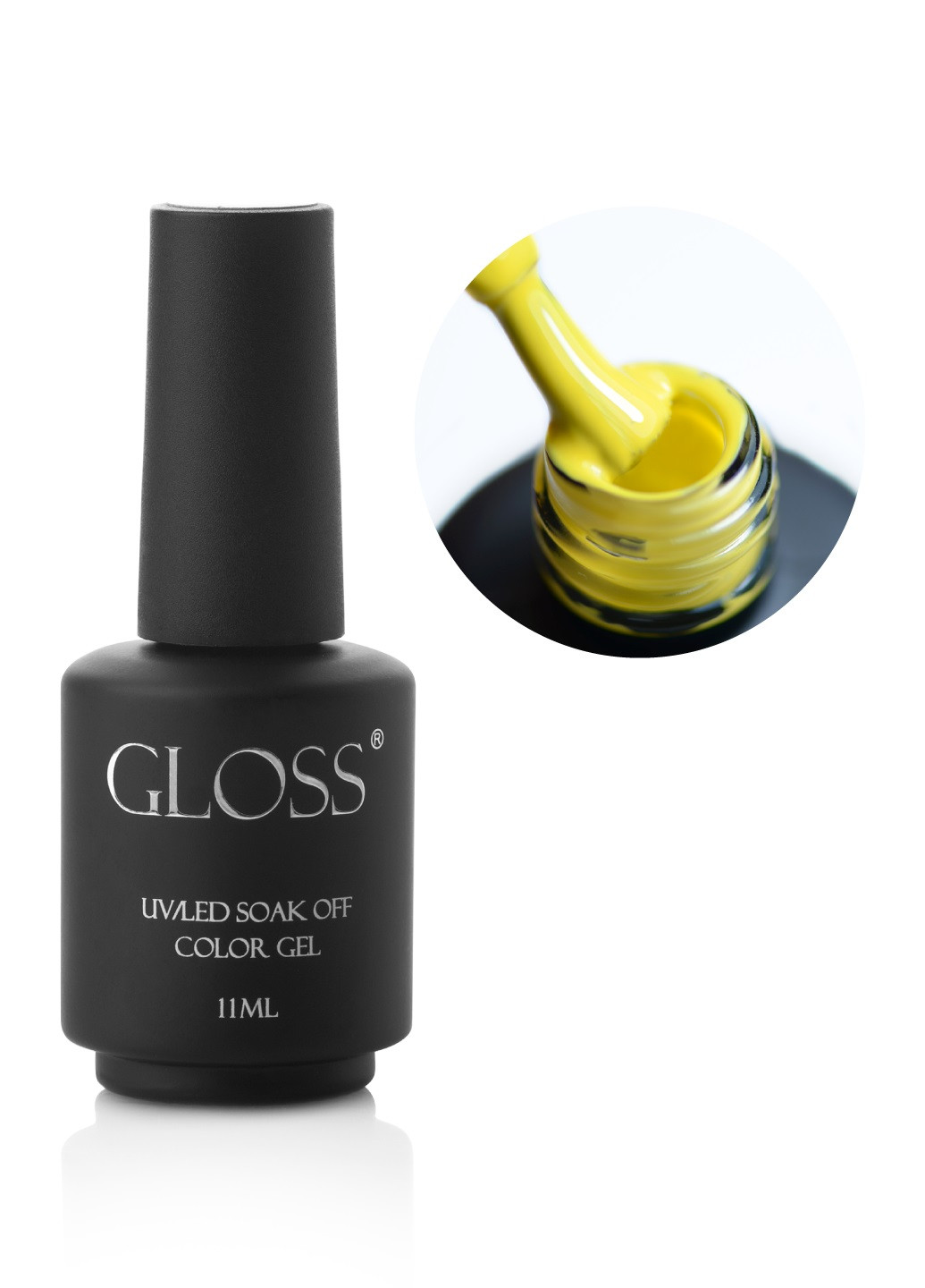 Гель-лак GLOSS 702 (желто-салатовый), 11 мл Gloss Company (270013731)