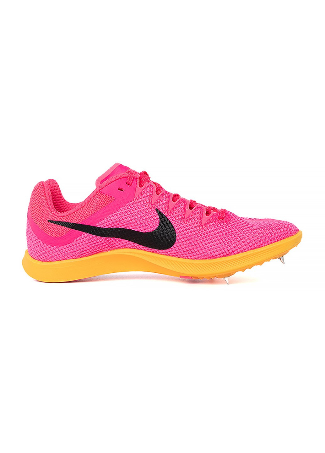 Розовые всесезонные кроссовки zoom rival distance Nike