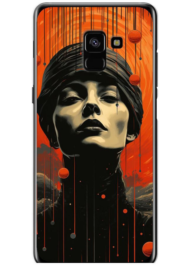 2D пластиковий чохол 'Абстрактний портрет v2' для Endorphone Samsung Galaxy A8 Plus 2018 A730F (266049055)